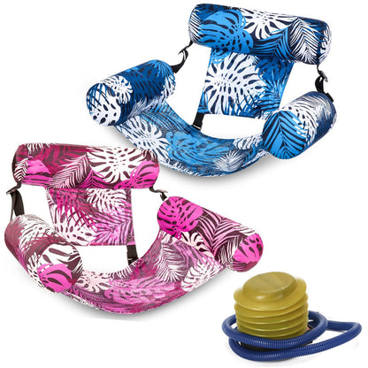 Adult inflatable swimming pool float, water hammock