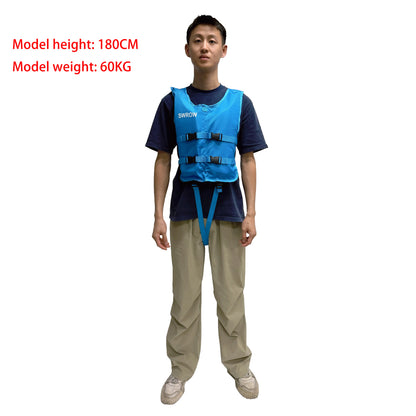 SWROW Adult child Kayaking Life Jackets Women Paddle Life Vest Men Kayak Vest PFD Safety Drifting Boat Raft Floating CE Approved