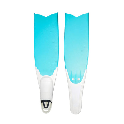 Professional Free Diving Fins PP Long Blade Scuba Diving Long Flipper Swimming Training Snorkeling Equipment for Adult