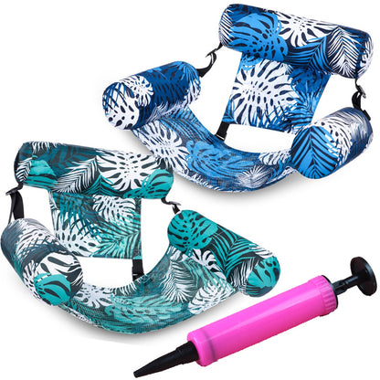 Adult inflatable swimming pool float, water hammock