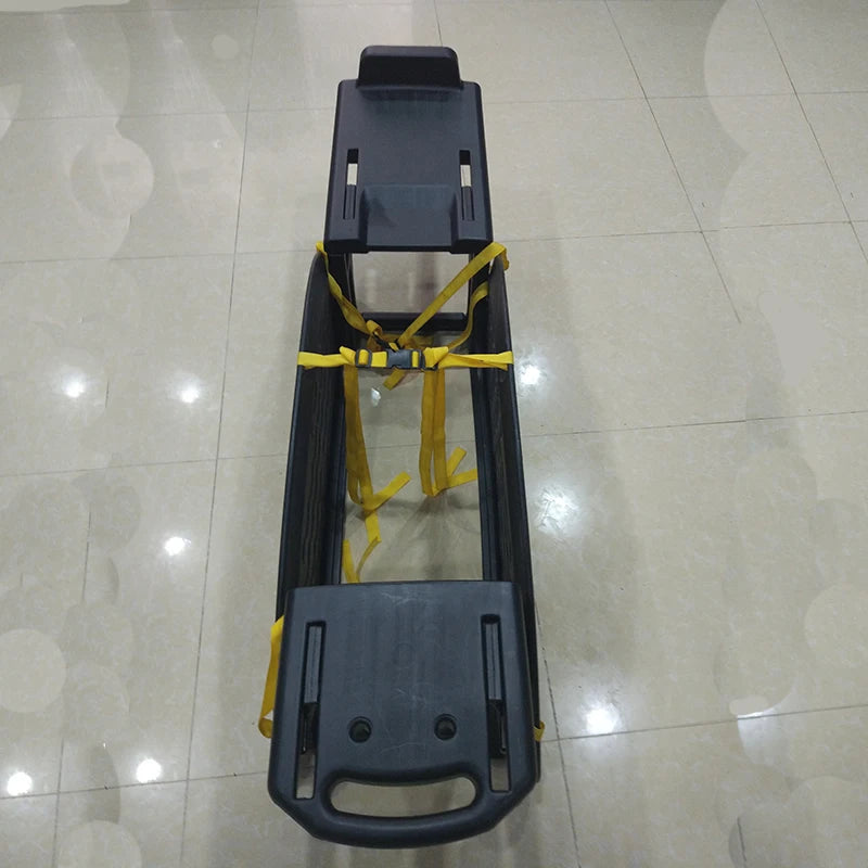 2-Minute Foldable HDPE Inflatable Fishing Boat, 250kg Capacity Solo Raft w/ Electric Motor Port, Stable Pontoon for Lure Angling