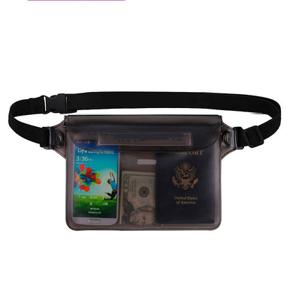 Waterproof bag with belt accessories Keep mobile phone and valuables safe and dry way suitable for boating and swimming