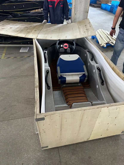 Mini Electric Racing Boat With High Speed Lithium Battery Powered Water Entertainment Jet Ski Surfboard Speed Karting Jet Ski