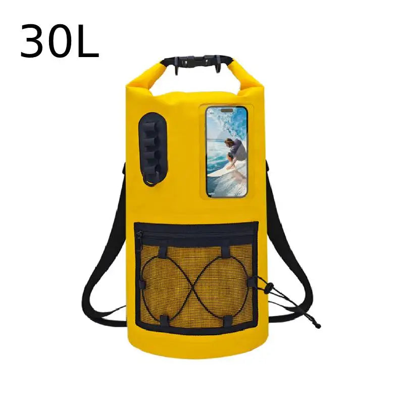 Scione Swimming Dry Bag Outdoor Waterproof Bag for Kayaking Rafting Boating River Outdoor Camping Hiking Surfing Backpack 20 30L
