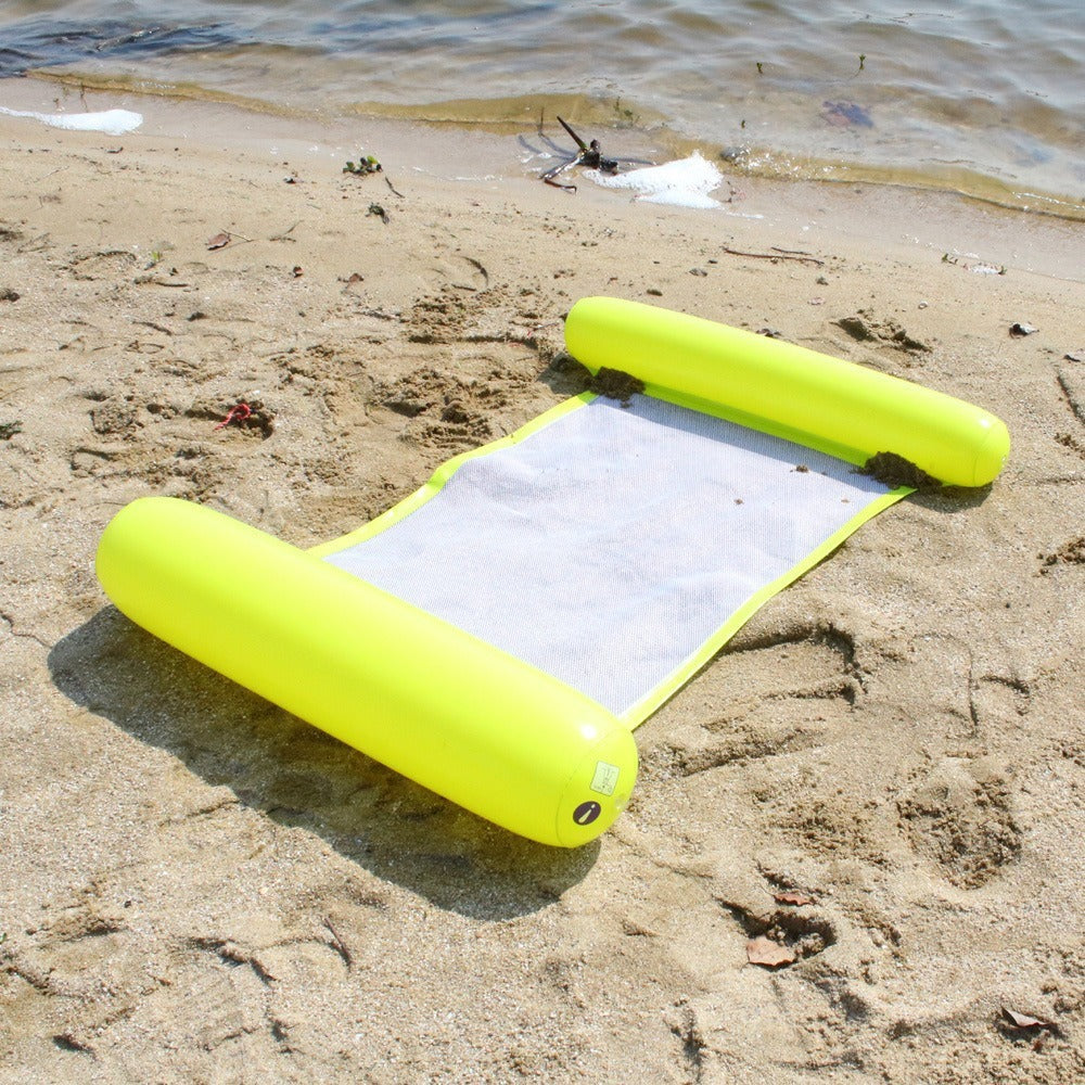 PVC Two-Tube Inflatable Floating Bed for Pool and Water Relaxation