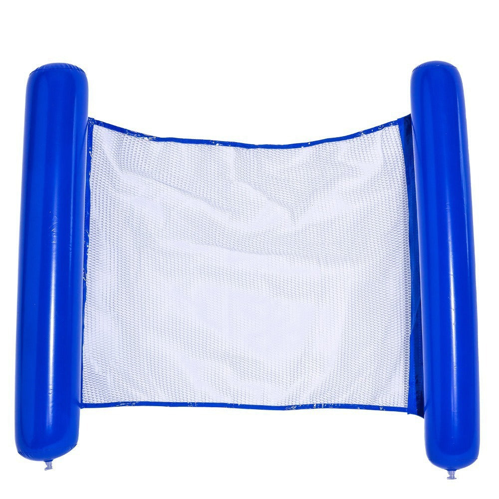 PVC Two-Tube Inflatable Floating Bed for Pool and Water Relaxation