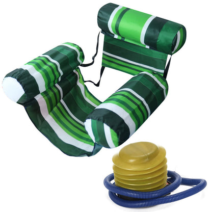 Adult inflatable swimming pool float, water hammock