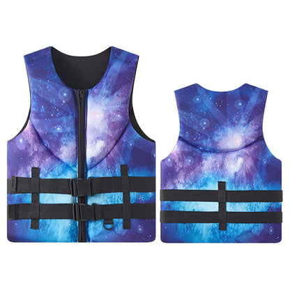 2025 Neoprene Life Jacket for Adult Men Super Buoyancy Surf Raft, Kayak, Fishing Jet Ski, Water Sport, Swimming Rescue