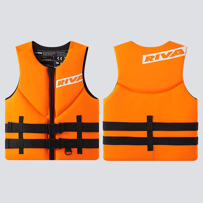 2025 Neoprene Life Jacket for Adult Men Super Buoyancy Surf Raft, Kayak, Fishing Jet Ski, Water Sport, Swimming Rescue