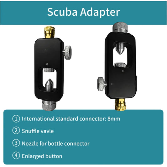 Mini 1LScuba Diving Tank Set, Scuba Diving Tank Mini Diving Cylinder with Snorkel Mask Simple Breathing Diving