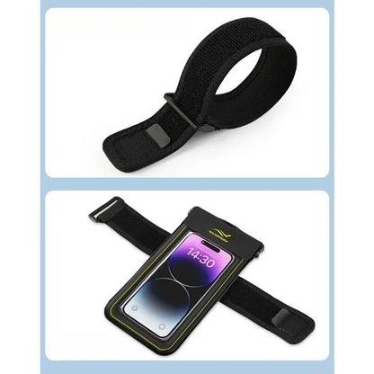 HAISSKY Armband Mobile Phone Waterproof Pouch For iPhone 17 16 15 14 13 Pro Max 16 Plus Hook Sponge Floating Swimming Diving Bag