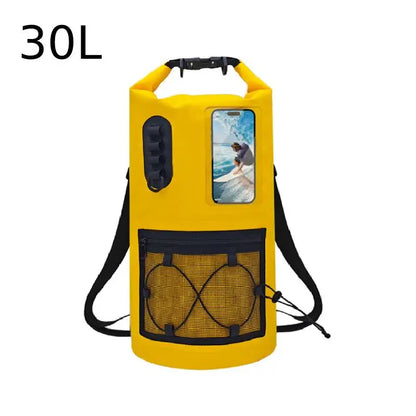 Scione Swimming Dry Bag Outdoor Waterproof Bag for Kayaking Rafting Boating River Outdoor Camping Hiking Surfing Backpack 20 30L