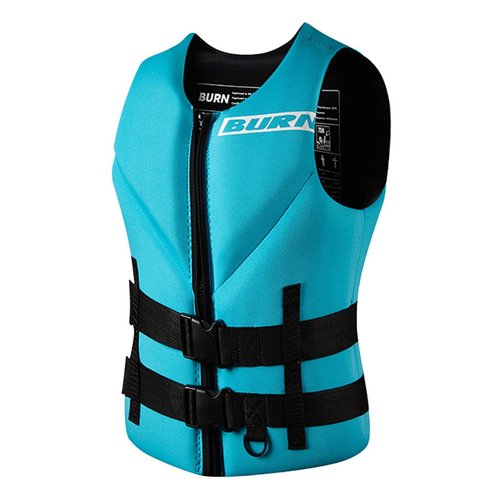2025 Neoprene Life Jacket for Adult Men Super Buoyancy Surf Raft, Kayak, Fishing Jet Ski, Water Sport, Swimming Rescue