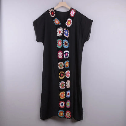 CROCHET BIKINI-Women's Sexy Swimsuit Cover Up Dress, Summer Bathing Suit, Beachwear Shirt, Cover-ups for Women