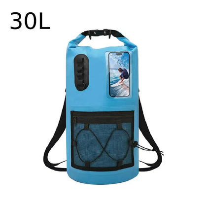 Scione Swimming Dry Bag Outdoor Waterproof Bag for Kayaking Rafting Boating River Outdoor Camping Hiking Surfing Backpack 20 30L