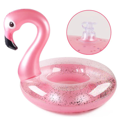 Flamingo Pool Float - Fun Beach Floaties Inflatable Swimming Pool Tubes Party Toys Summer Pool Raft Lounger for Adults & Kids
