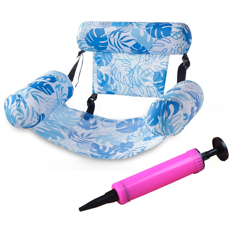 Adult inflatable swimming pool float, water hammock