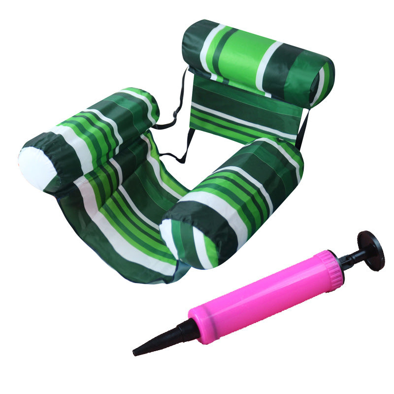 Adult inflatable swimming pool float, water hammock