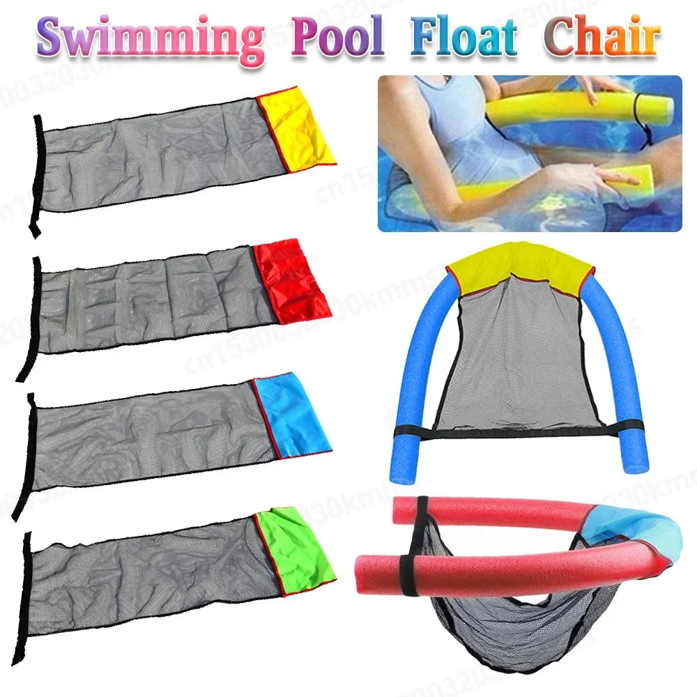 Floating Pool Water Hammock Floating Toys Inflatable Pool Float Pool Chair Floating rods are not included