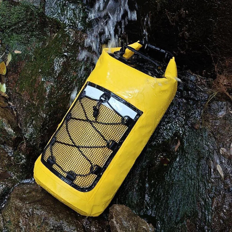 40L Floating Dry Bag for Kayaking Swimming Beach Waterproof Water Sports Rafting Boating Backpack Mesh Kayak Roll Top Travel Bag
