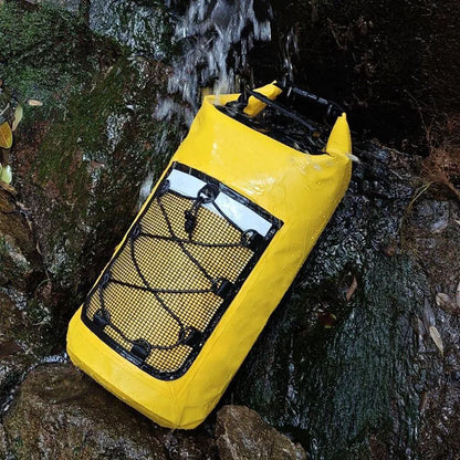 40L Floating Dry Bag for Kayaking Swimming Beach Waterproof Water Sports Rafting Boating Backpack Mesh Kayak Roll Top Travel Bag