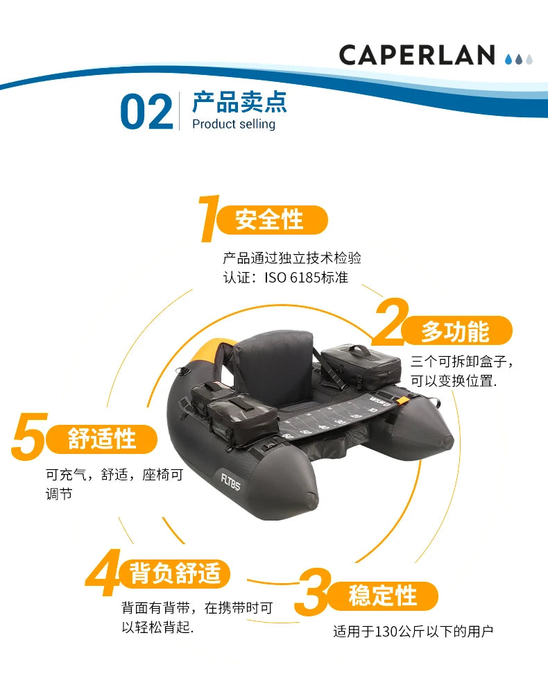 boat water fishing boat Luya  raft fishing folding  rubber  inflatable