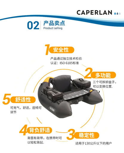 boat water fishing boat Luya  raft fishing folding  rubber  inflatable