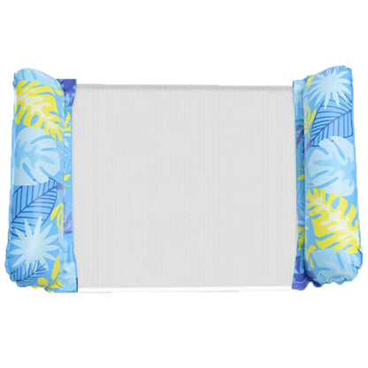 PVC Two-Tube Inflatable Floating Bed for Pool and Water Relaxation