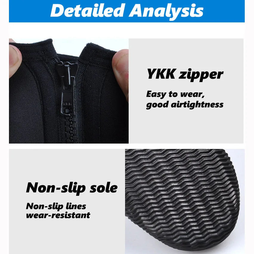 7MM Neoprene Diving Boots High Upper Cold Proof Non-slip Fish Hunting Scuba Diving Snorkeling Women Water Shoes