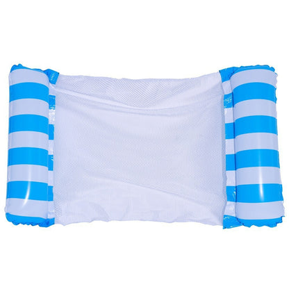 PVC Two-Tube Inflatable Floating Bed for Pool and Water Relaxation