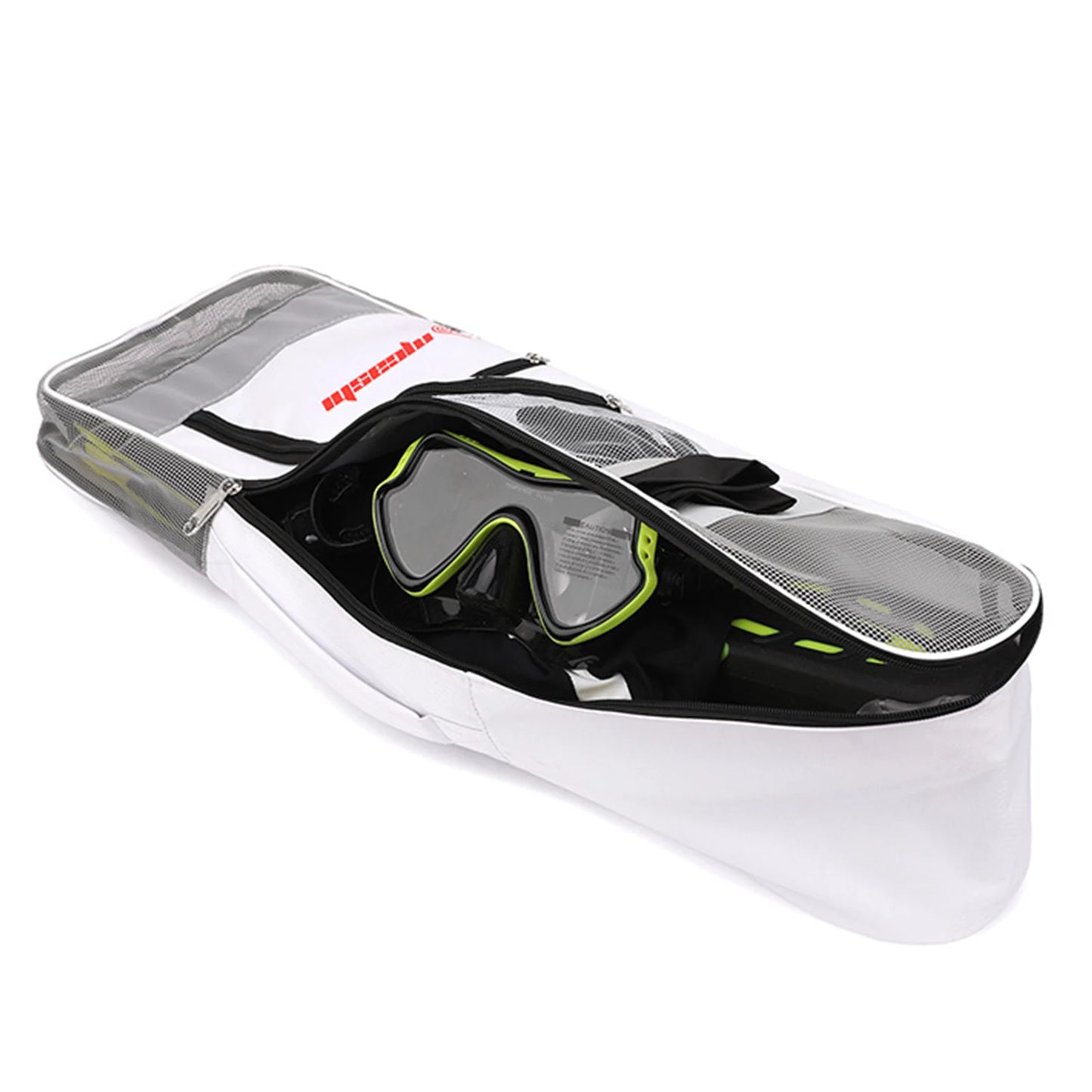 Snorkeling Backpack Fins Storage Bag Equipment Breathable with Pockets Shoulder Bag Organizer for Travel Workout Scuba Diving