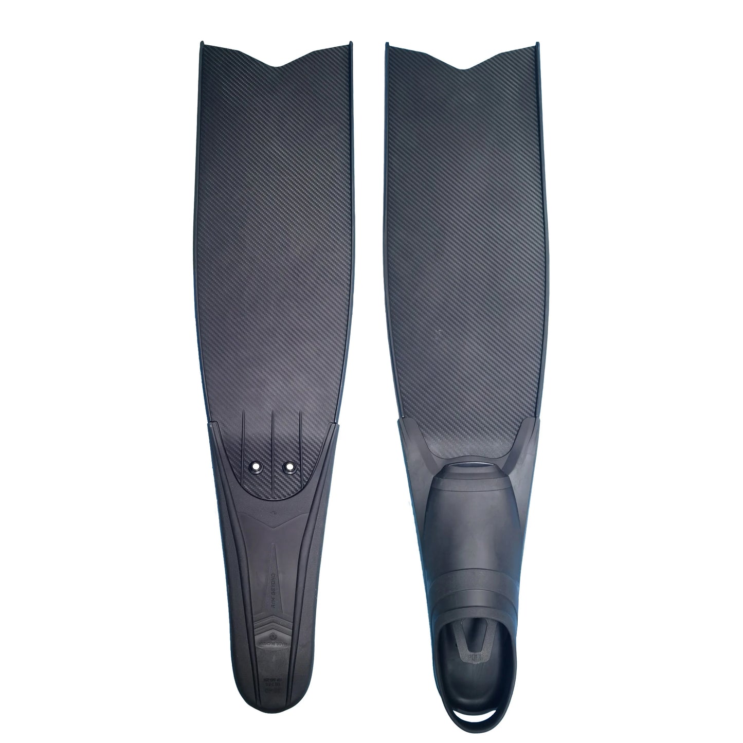 Professional Free Diving Fins PP Long Blade Scuba Diving Long Flipper Swimming Training Snorkeling Equipment for Adult