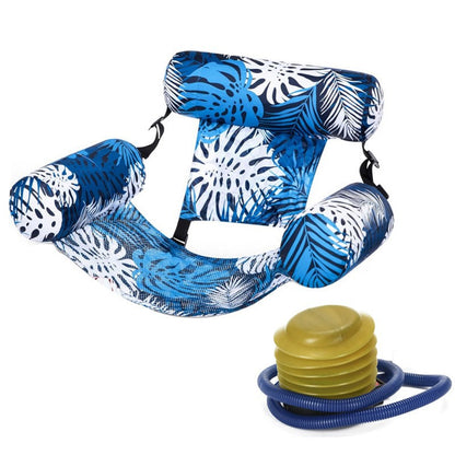 Adult inflatable swimming pool float, water hammock