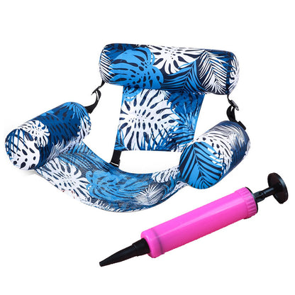 Adult inflatable swimming pool float, water hammock