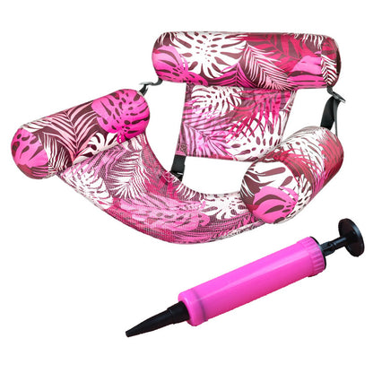 Adult inflatable swimming pool float, water hammock
