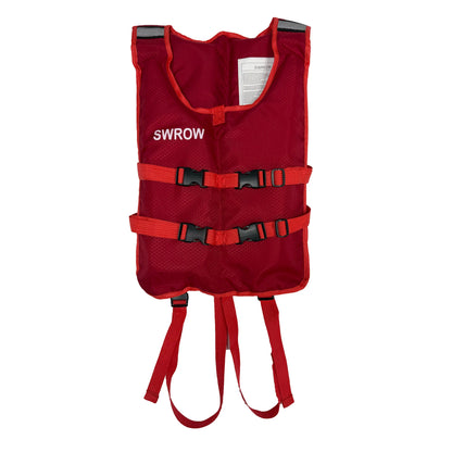 SWROW Adult child Kayaking Life Jackets Women Paddle Life Vest Men Kayak Vest PFD Safety Drifting Boat Raft Floating CE Approved