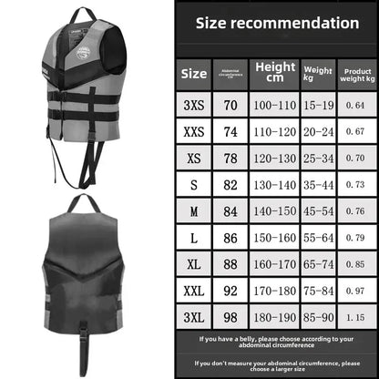 Family Vest Swimming Rafting Fishing Boat Life Jacket Water Outdoor Adult Children's Large Buoyancy Jacket