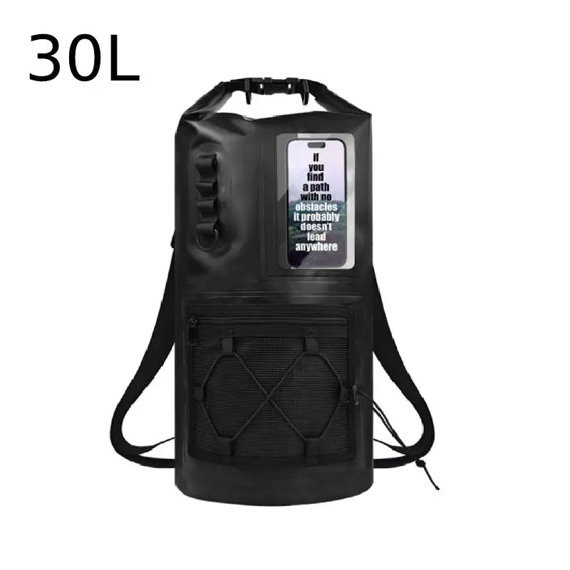 Scione Swimming Dry Bag Outdoor Waterproof Bag for Kayaking Rafting Boating River Outdoor Camping Hiking Surfing Backpack 20 30L