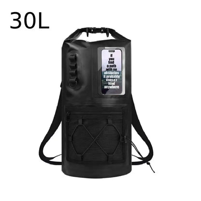 Scione Swimming Dry Bag Outdoor Waterproof Bag for Kayaking Rafting Boating River Outdoor Camping Hiking Surfing Backpack 20 30L