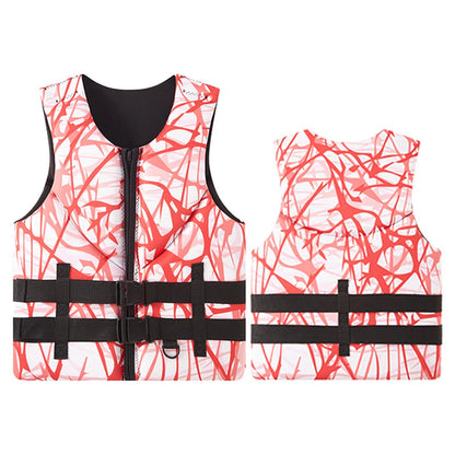 2025 Neoprene Life Jacket for Adult Men Super Buoyancy Surf Raft, Kayak, Fishing Jet Ski, Water Sport, Swimming Rescue