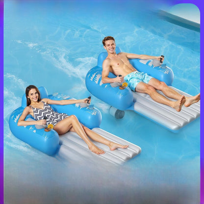 PVC Inflatable Rechargeable Swimming Pool Float
