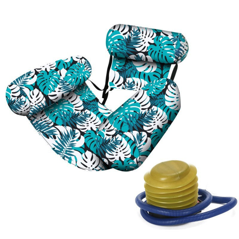 Adult inflatable swimming pool float, water hammock