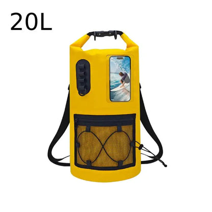 Scione Swimming Dry Bag Outdoor Waterproof Bag for Kayaking Rafting Boating River Outdoor Camping Hiking Surfing Backpack 20 30L