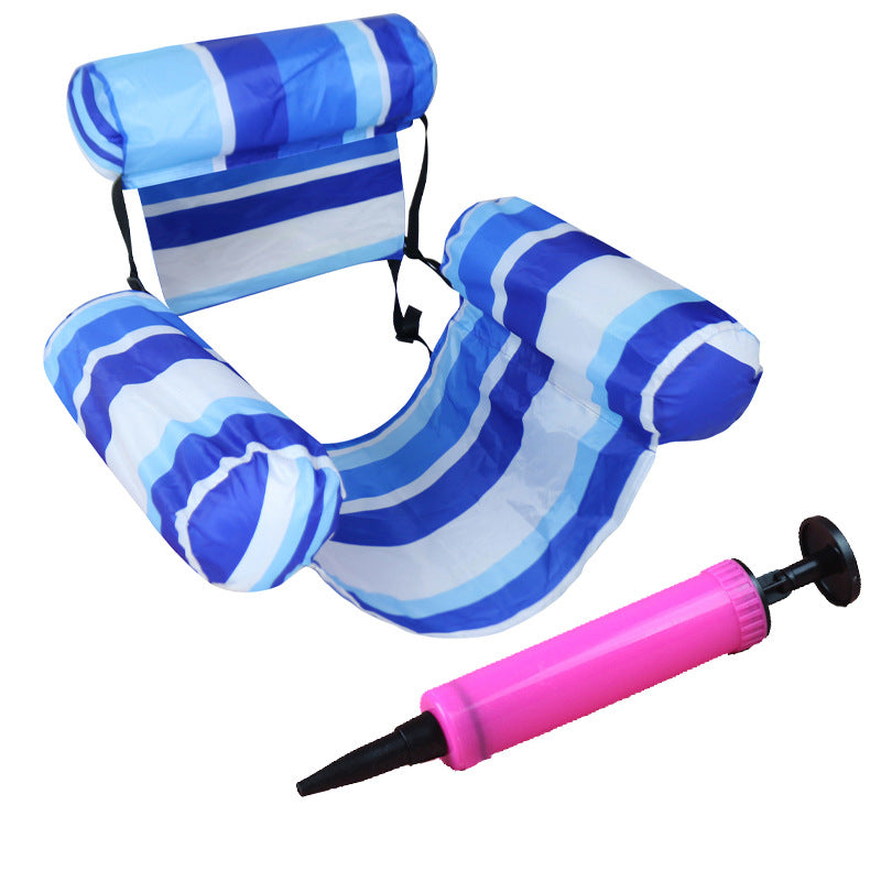 Adult inflatable swimming pool float, water hammock