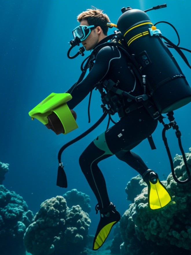 Citymaye Handheld Underwater Thruster for Swimming and Diving